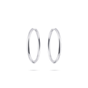 Gisser Jewels Tube Statement Hoop Oorbellen