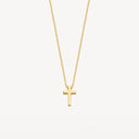 Blush ketting Kruis Hanger 14k goud 3091YGO
