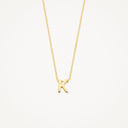 Blush Ketting met Letter 14k Goud 3155YGO
