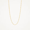 Blush Ketting Figaro Schakels 14k goud 3192YGO
