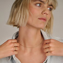 Blush Ketting Figaro Schakels 14k goud 3192YGO