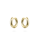 Gisser Jewels Bold Tube Medium Hoop Oorbellen