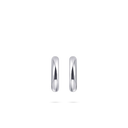 Gisser Jewels Bold Tube Medium Hoop Oorbellen