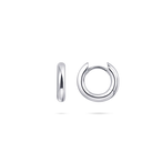 Gisser Jewels Bold Tube Medium Hoop Oorbellen