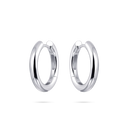 Gisser Jewels Bold Tube Large Hoop Oorbellen