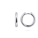 Gisser Jewels Bold Tube Large Hoop Oorbellen