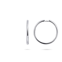 Gisser Jewels Bold Tube Oversized Hoop Oorbellen