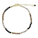 Pure by Nat Armband Natuursteen Filippa Black Smoky