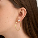 Pure by Nat Oorbellen Ellie Small Brushed Hoops