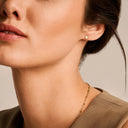 Blush Oorbellen Oorknopjes Koordmotief 14k goud 7350YGO