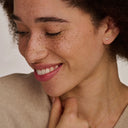 Blush Oorbellen Oorknopjes Pavézetting 14k goud 7374YZI