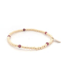 PScallme Armband Dot 5 Small Burgundy