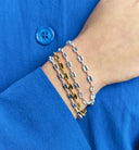 Anna + Nina Fine Coffee Bean Armband
