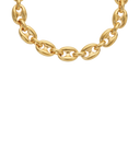 Anna + Nina Gouden Chunky Coffee Bean Armband