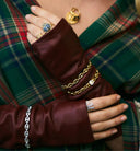 Anna + Nina Fine Bravery Heart Armband