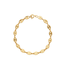 Anna + Nina Gouden Fine Coffee Bean Armband