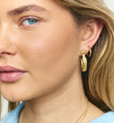 Anna + Nina Gouden LoveLoop Hoop Oorbellen