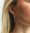Anna + Nina Gouden Small Storybook Hoop Oorbellen 