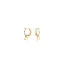 Anna + Nina Monkey Business Hoop Oorbellen