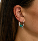 Anna + Nina Single Banana Ring Earring