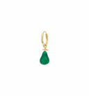 Anna + Nina Single Lush Pear Ring Oorbel