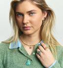 Anna + Nina Single Pebble Stud Model