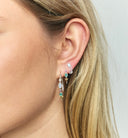 Anna + Nina Single Pebble Stud model 2