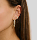 Anna + Nina Single Whispering Turtle Stud