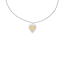 Anna + Nina Zilveren Fine Bravery Heart Armband
