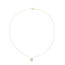 Anna + Nina gouden Bravery Heart Ketting