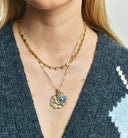 Anna + Nina gouden Fine Coffee Bean Ketting model