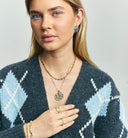 Anna + Nina gouden Fine Coffee Bean Ketting