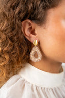 Lott Oorbellen Drop S - Soft Champagne