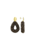 Lott Metallic Bruine Oorbellen Berry Drop S