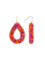 Fuchsia Oorbellen Berry Drop L
