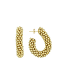 Goudkleurige Oorbellen Danique Oval Creole L