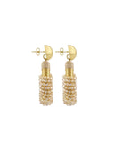 Lott Oorbellen Combi Oval M - Champagne
