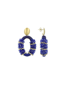 Lott Elle Oorbellen Combi Oval Deluxe M - Future Dusk