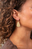 Lott Oorbellen Cone XS Irregular Stones - Ice Gold