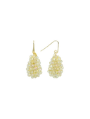 Lott Oorbellen Cone XS Irregular Stones - Ice Gold