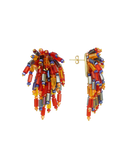 Oranje Oorbellen Laura Tube Waterfall M
