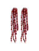 Lott Rode Oorbellen Waterfall w/ Different Stones M Doortje