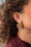 Lott Maerle Oorbellen Knotted Element S - Gold