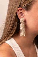 Lott Oorbellen Jellyfish Beaded M - Wax