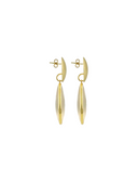 Lott Oorbellen Framed Drop L - Champagne