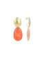 Oranje Oorbellen Doris Framed Oval w/ Oval Earplug
