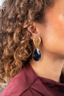 Lott Oorbellen Framed Drop XL Rae