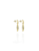Lott Oorbellen Framed Oval S - Champagne