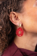 Lott Oorbellen Drop Crystal Small - Neon Flare