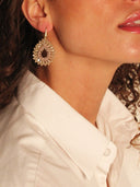 Lot Oorbellen Drop Crystal S Nude